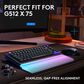Logitech G512 X Palm Rest 75 Amplifying Palm Rest in Transparent, , large