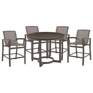 Clear Creek Collection Avalon 5-Piece Bar Height Table with Stools, , large