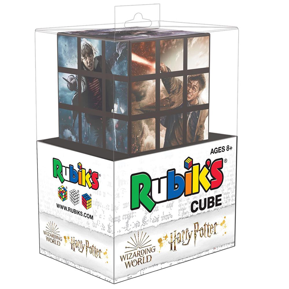 USAopoly Rubiks Harry Potter Battle of Hogwarts, , large
