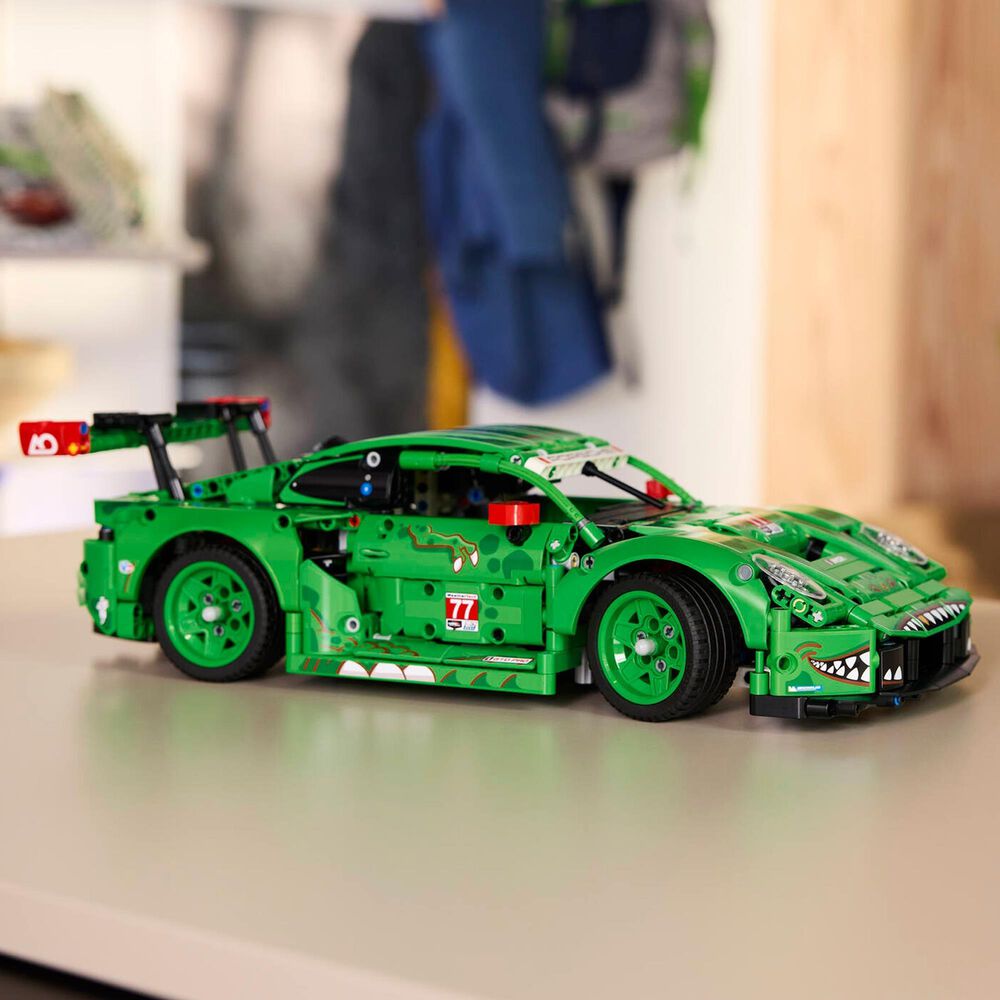 LEGO Technic Porsche 911 GT3 R Rexy AO Racing Car Building Set, , large