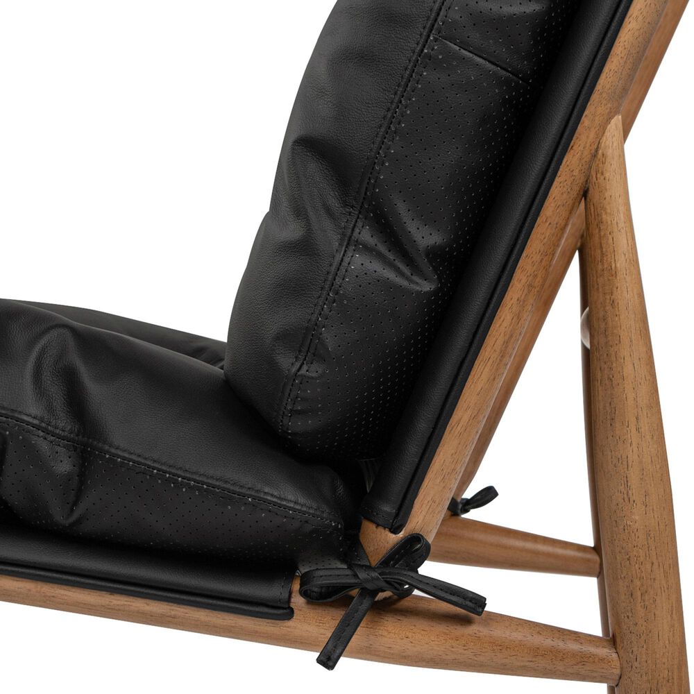 Jennifer Taylor Home Oxford Accent Chair in Noir Black, , large