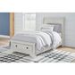 Ashley Robbinsdale Twin Storage Sleigh Bed in Antique White, , large