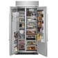KitchenAid 20.8 Cu. Ft. Built-In Side by Side Refrigerator in Stainless Steel, , large