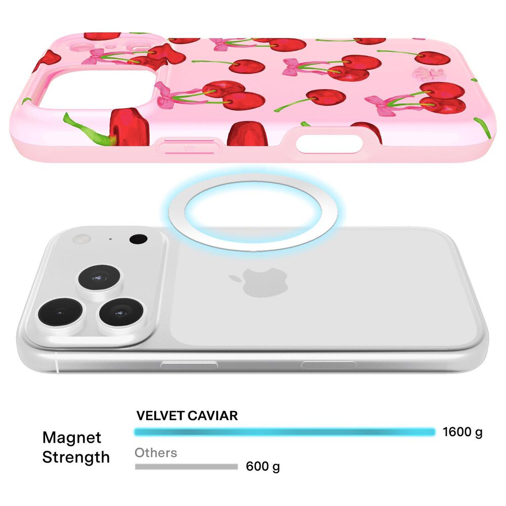 Velvet Caviar MagSafe Case for Apple iPhone 17 Pro in Sweet Cherry, , large