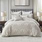 Hampton Park Manor 8-Piece Queen Comforter Set in Grey, , large