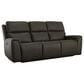 Flexsteel Jarvis Power Reclining Sofa with Headrests in Mica, , large