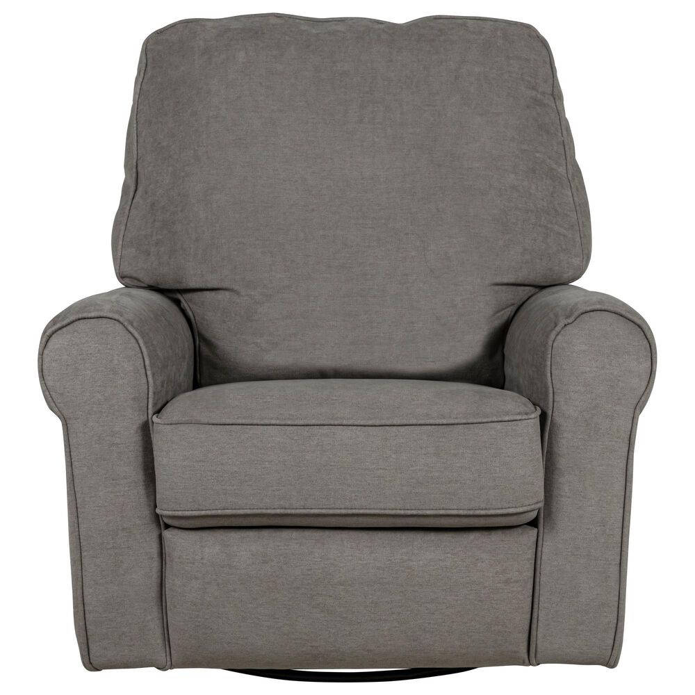 Eastern Shore Savanna Power Swivel Glider Recliner in Platinum, , large