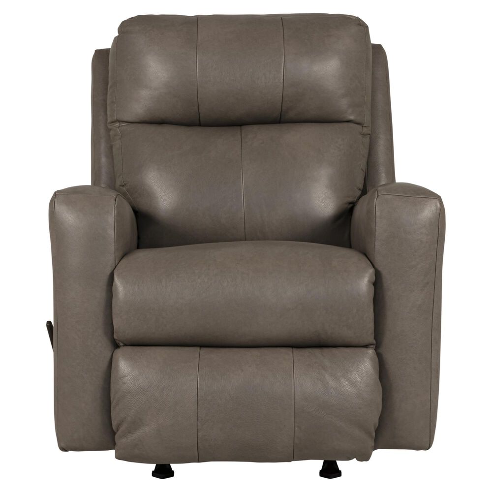 Southern Motion Leather Match Rocker Recliner in Cobblestone, , large