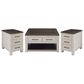 Ashley Darborn 3-Piece Occasional Table Set in Light Gray and Brown Cherry, , large