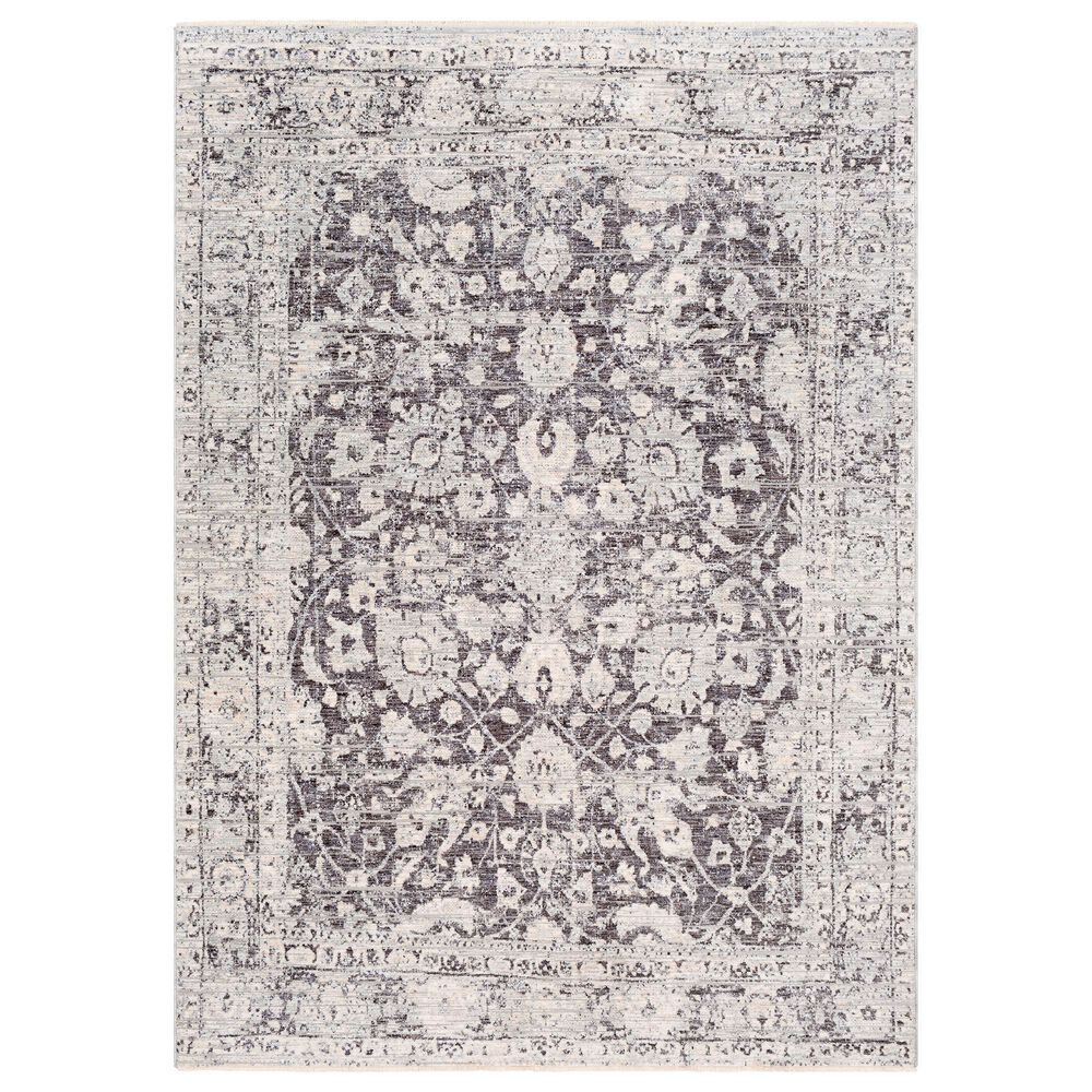 Surya Presidential PDT-2313 3"3" x 5" Blue, Ivory and Gray Area Rug, , large
