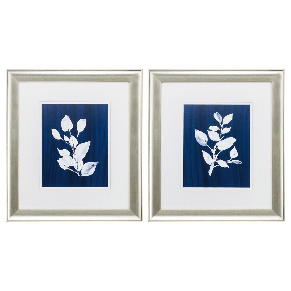 Propac Blue Branch Wall Art in Blue (Set of 2), , large