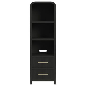 Mayberry Hill Ridgemont 3-Shelf Side Piers in Black, , large