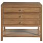 Furniture Worldwide Weekender Saugatuck 2-Drawer Nightstand in Sand Dune, , large