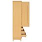 Hearth and Haven 70" Kitchen Pantry Cabinet in Natural, , large