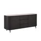 Monroe Edith-Skyler Buffet in Matte Beige and Matte Brown, , large