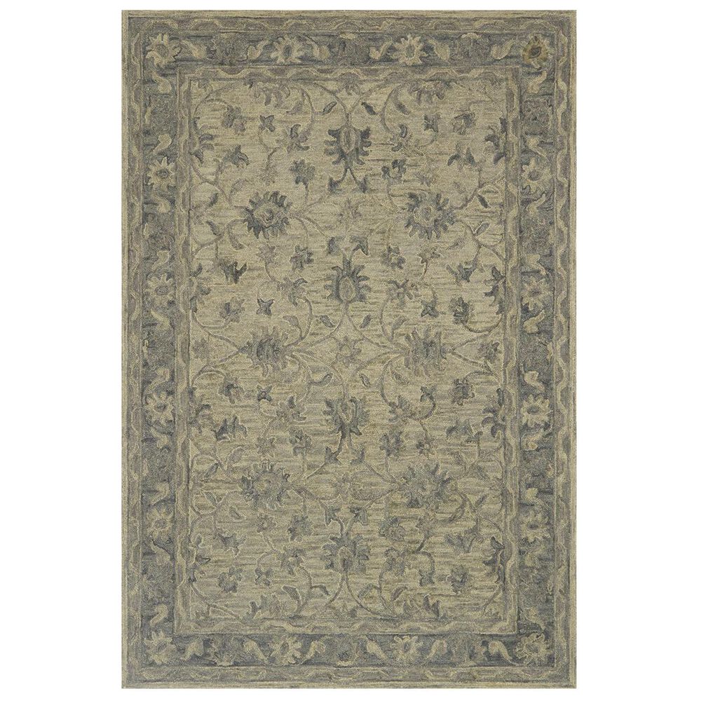 Loloi Hawthorne HV-03 7"9" x 9"9" Grey Area Rug, , large