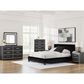Ashley Zuraleus 5-Piece Queen Upholstered Platform Bedroom Set in Matte Black, , large