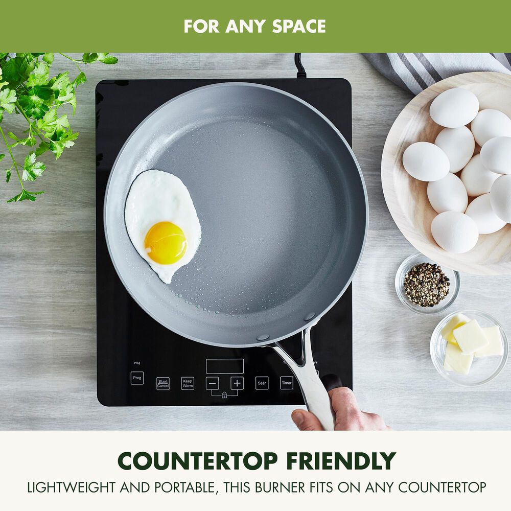 Green Pan Bistro Electrics Induction Cooktop in Black, , large