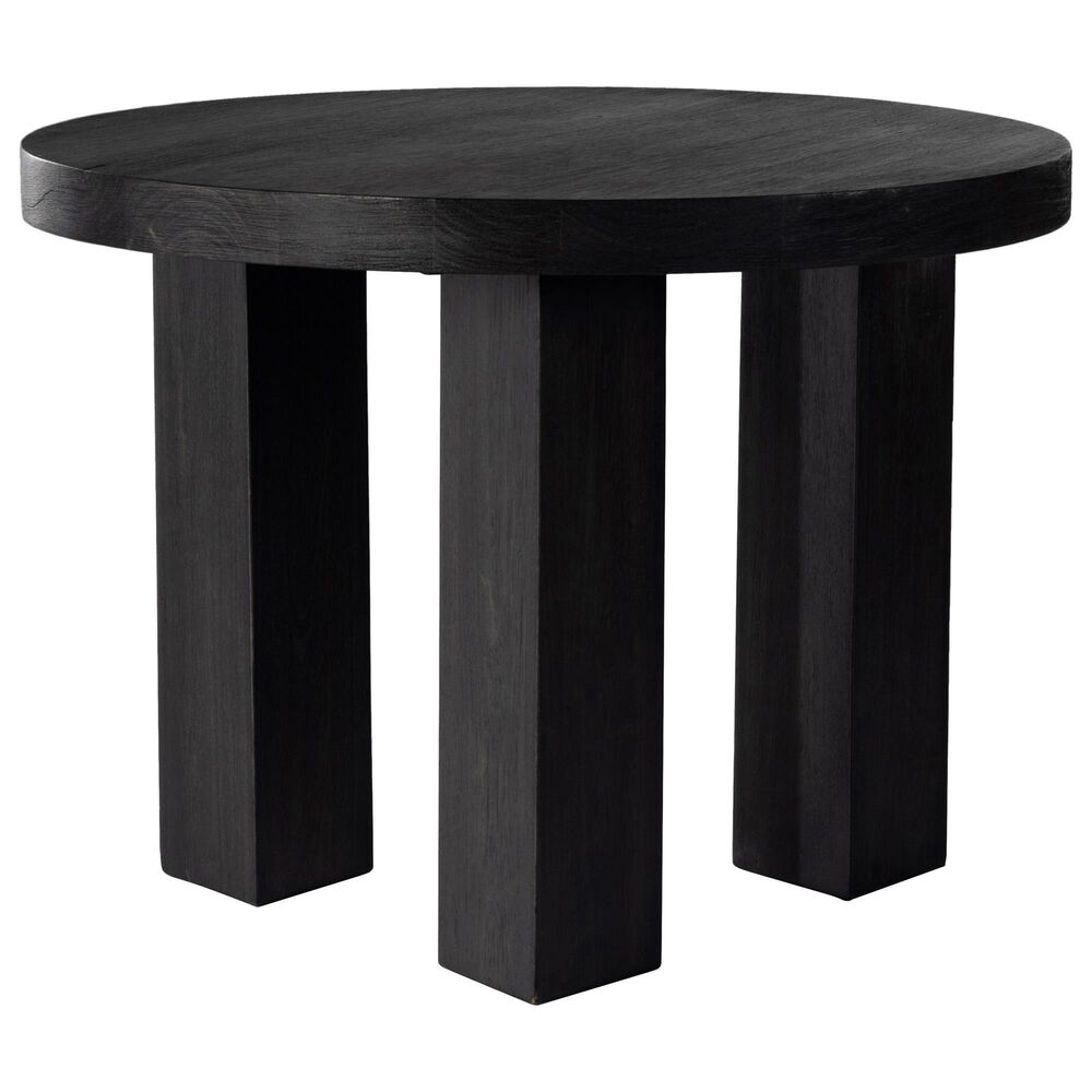 Four Hands Mesa End Table in Ebony Parawood, , large