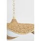 Troy Lighting Levene 21" 1-Light Chandelier in Vintage Gold Leaf, , large