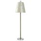 Flair Industries Capiz Slim Buffet Lamp in Aged Brass, , large