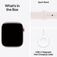 Apple Watch Series 10 GPS 46mm Rose Gold Aluminum Case with Light Blush Sport Band - S/M, , large