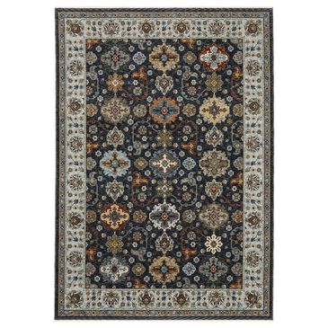 Oriental Weavers Aberdeen Floral Song 561B1 9"10" x 12"10" Blue Area Rug, , large