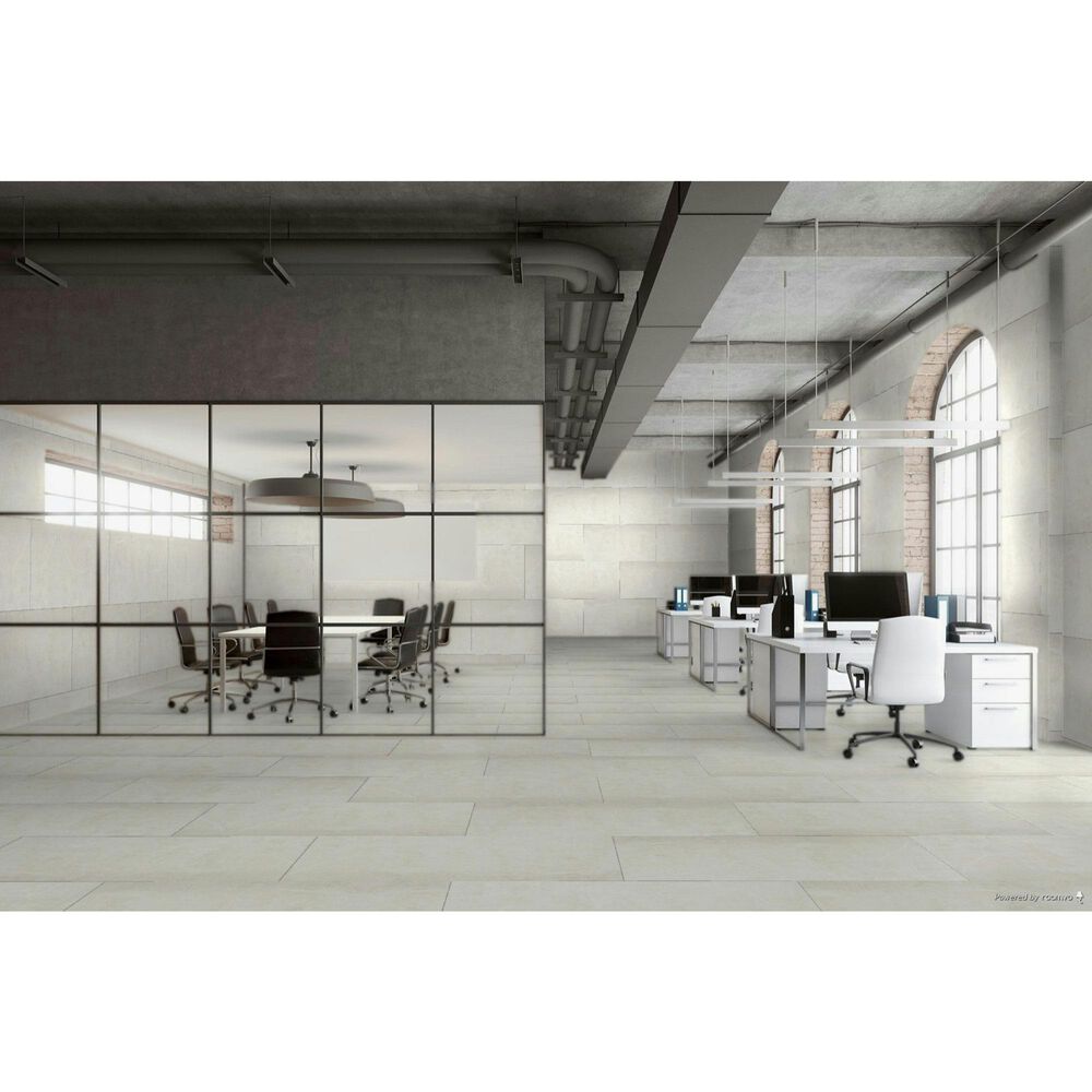 Emser Sterlina II Silver 24&quot; x 47&quot; Matte Porcelain Tile, , large