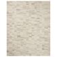 Amber Lewis x Loloi Rocky 2"3" x 3"9" Ivory and Silver Area Rug, , large