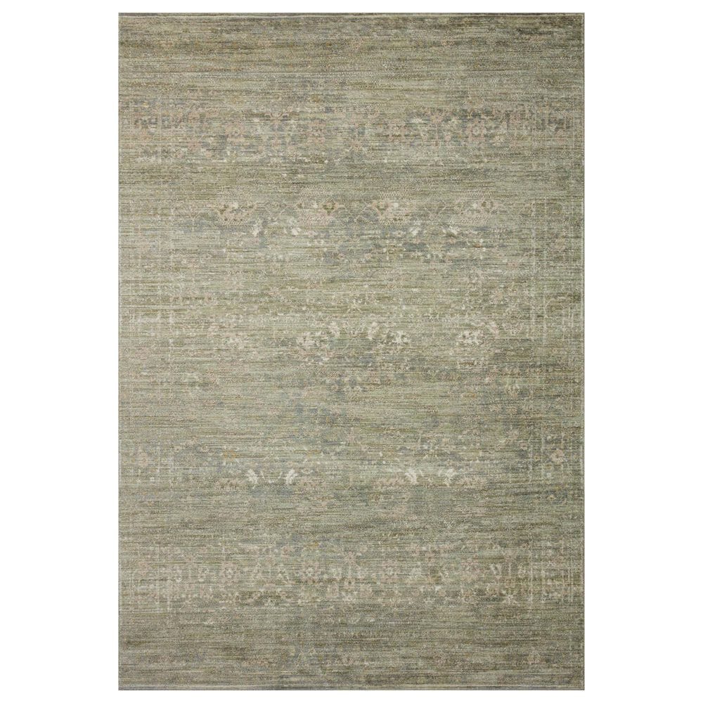 Loloi Indra 7"10" x 10" Sage and Natural Area Rug, , large