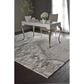 Nourison Prismatic PRS05 8"6" x 11"6" Silver Cloud Area Rug, , large