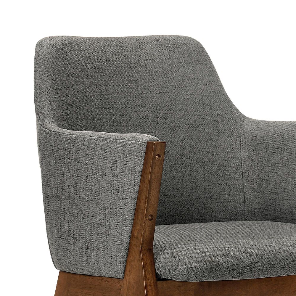 Blue River Renzo Dining Chair in Charcoal/Walnut &#40;Set of 2&#41;, , large