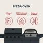 Tytus 4-Burner Gas grill w/ Pizza Oven in Gunmetal Gray, , large