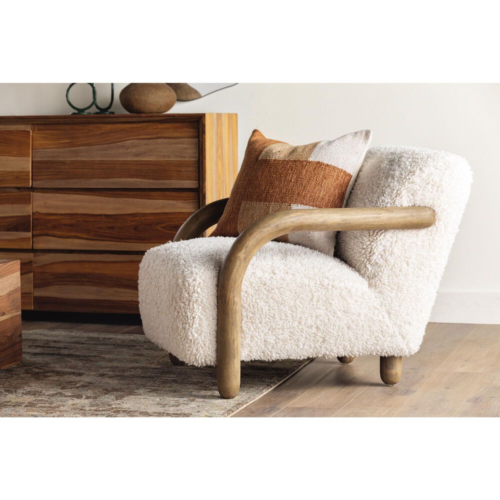 Four Hands Aniston Chair in Andes Natural, , large