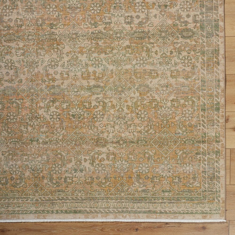 Surya Once Upon a Time Light Beige, Tan, Olive, Taupe, Dusty Coral and Sage 7&#39;10&quot; x 9&#39;10&quot; Area Rug, , large
