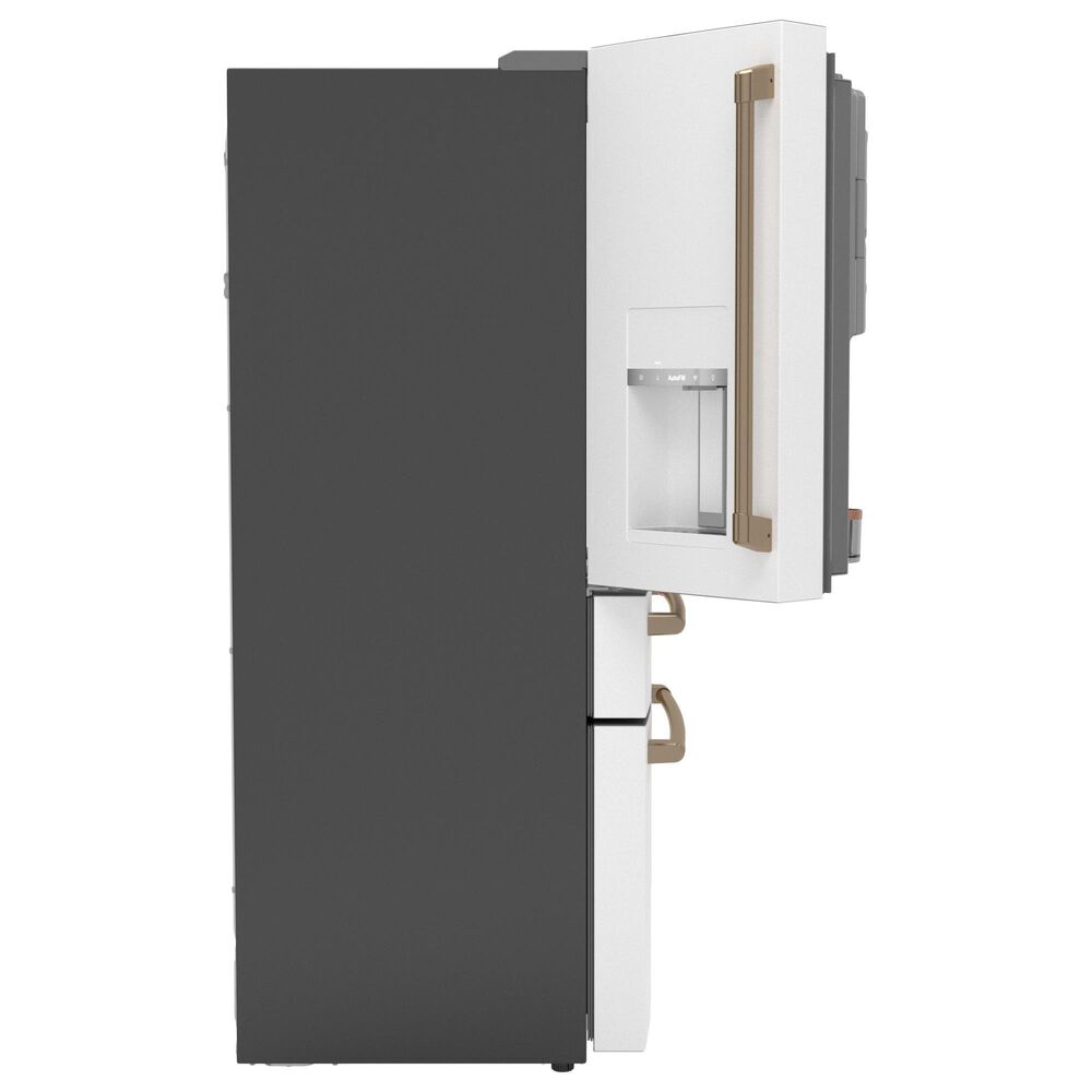 Cafe 22.3 Cu. Ft. 4-Door French Door Refrigerator in Matte White, , large