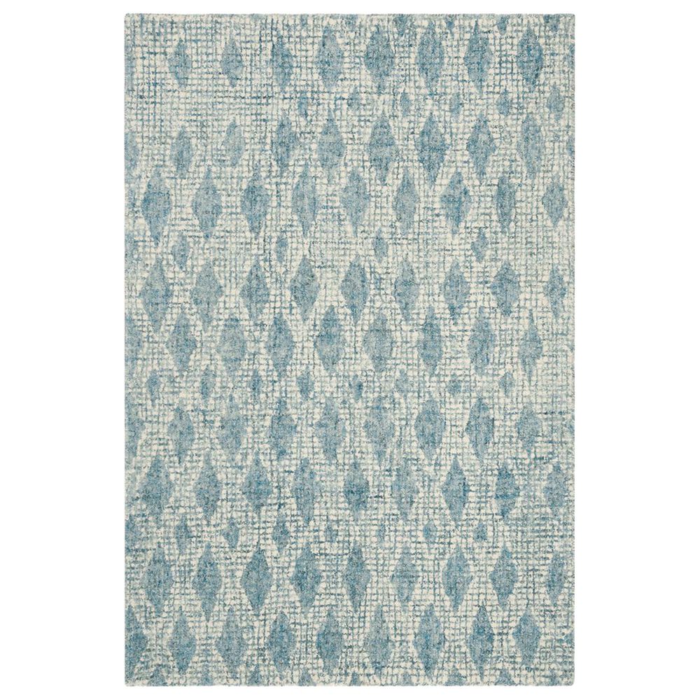 Safavieh Abstract ABT206A 4' x 6' Ivory and Blue Area Rug, , large