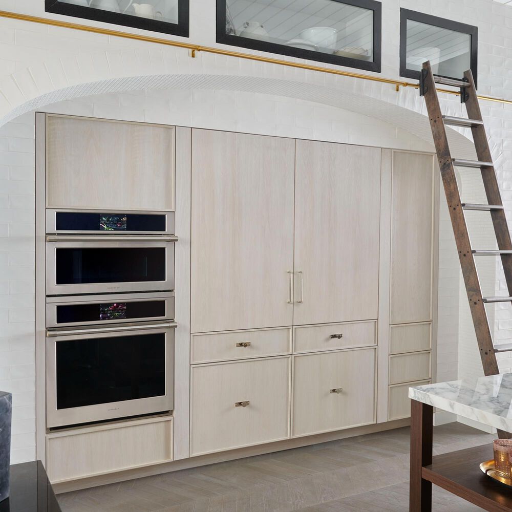 Monogram 30&quot; Fully Integrated Customizable Refrigerator with Solid Door, , large