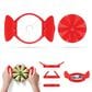 Dreamfarm Flapple Fold Flat Apple Slicer in Red, , large