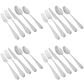 Gibson Home Claudine 20-Piece Flatware Set in Stainless Steel, , large