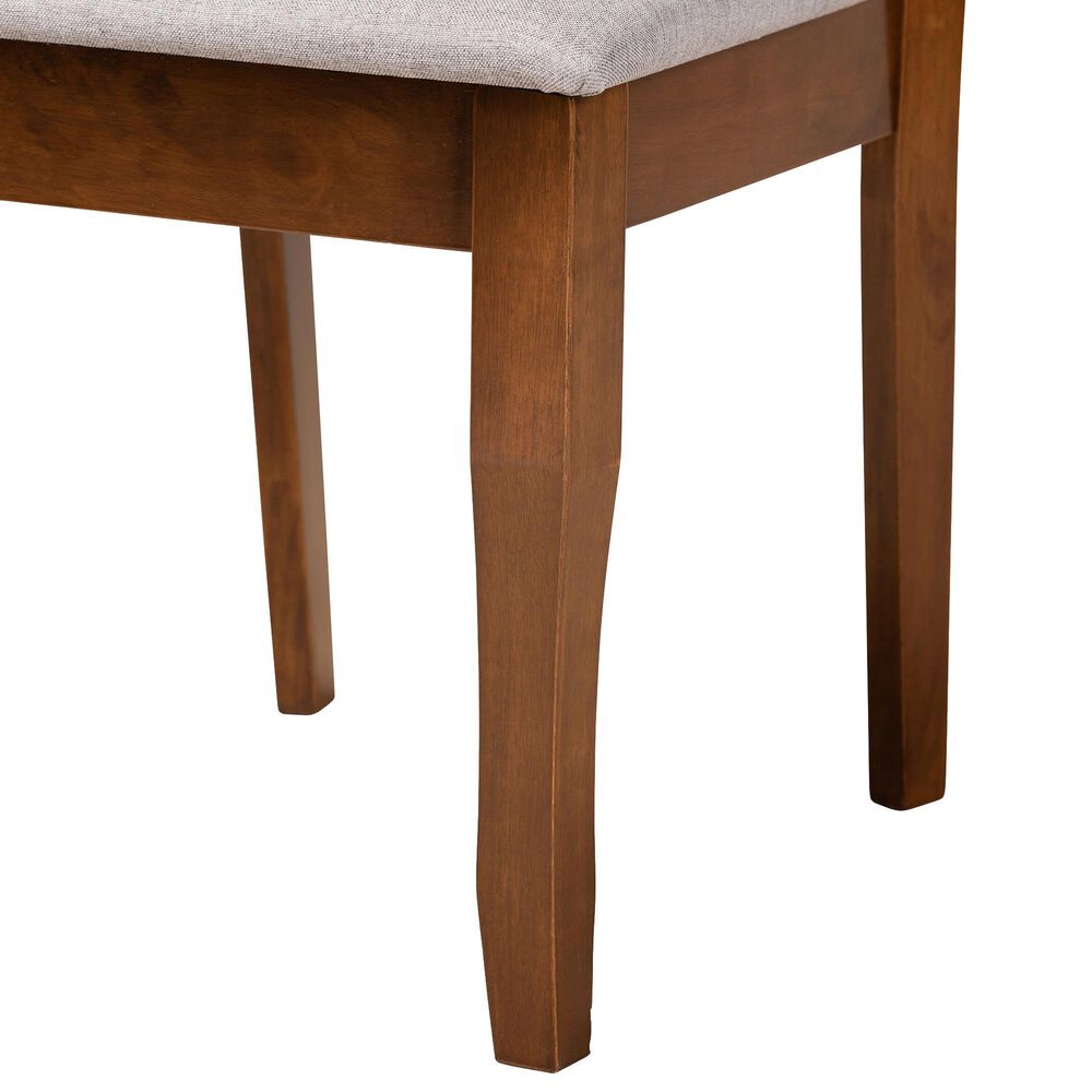 Baxton Studio Mael Side Chair in Walnut Brown (Set of 2), , large