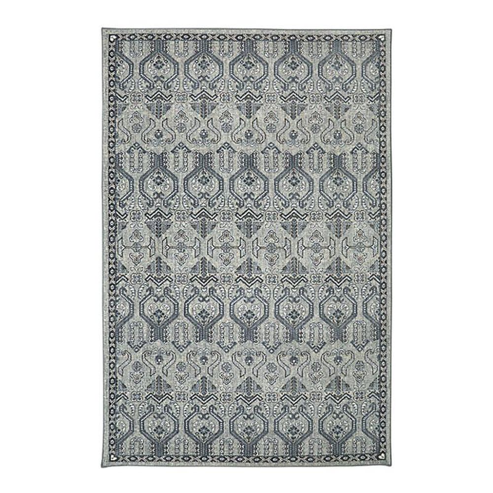 Karastan Euphoria Castine 90646 3'6'' x 5'6'' Willow Grey Area Rug, , large