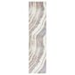 Safavieh Cyrus Shag CYR126A 2"2" x 9" Ivory and Grey Runner, , large