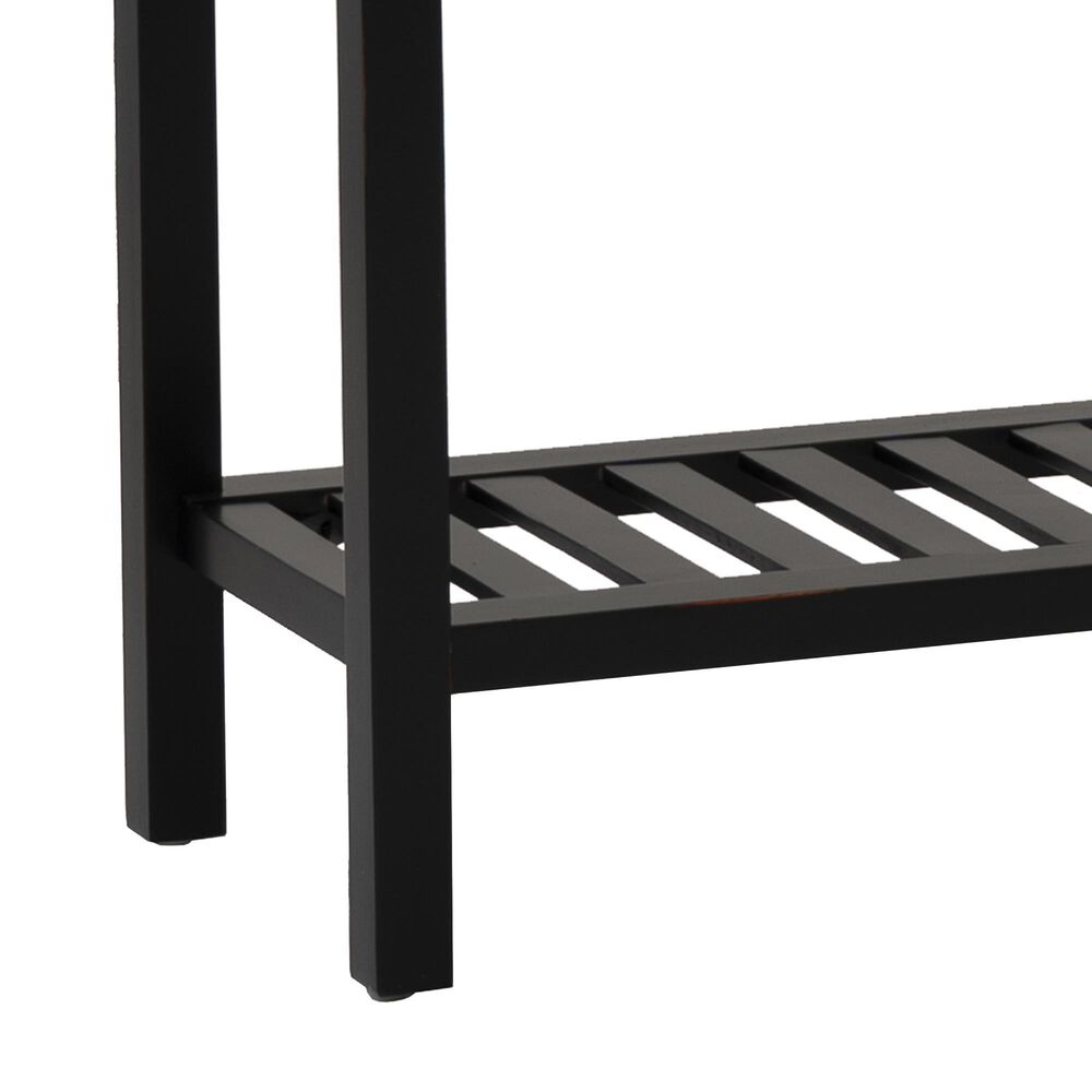 Linon Home Decor Blume 4-Drawer Console in Antique Black, , large