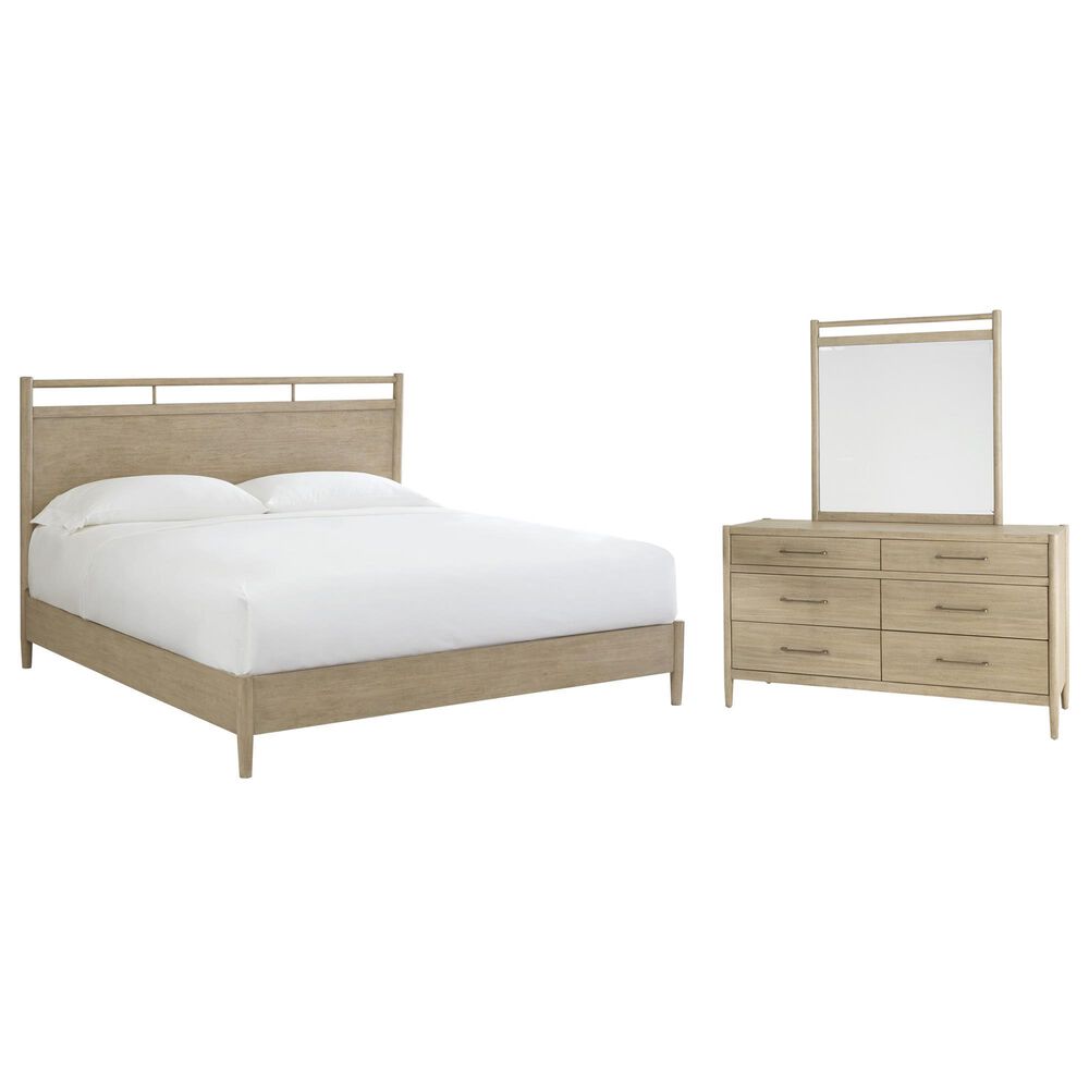 Aspen Furniture, Inc.  Shiloh 3 Piece Queen Bedroom Set in Champagne, , large