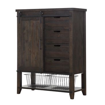 Frankfurt Furniture Montana Gentlemen"s Chest in Weathered Pine, , large