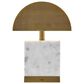 Savoy House Cora 1-Light Portable Rechargeable LED Table Lamp in Brass, , large