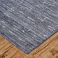 Feizy Lennox Transitional 8694F 5" x 8" Navy Area Rug, , large