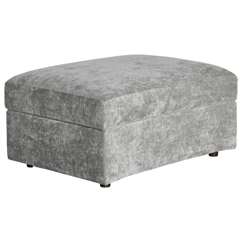 Massoud Furniture Etta Storage Ottoman in Opal Willow, , large