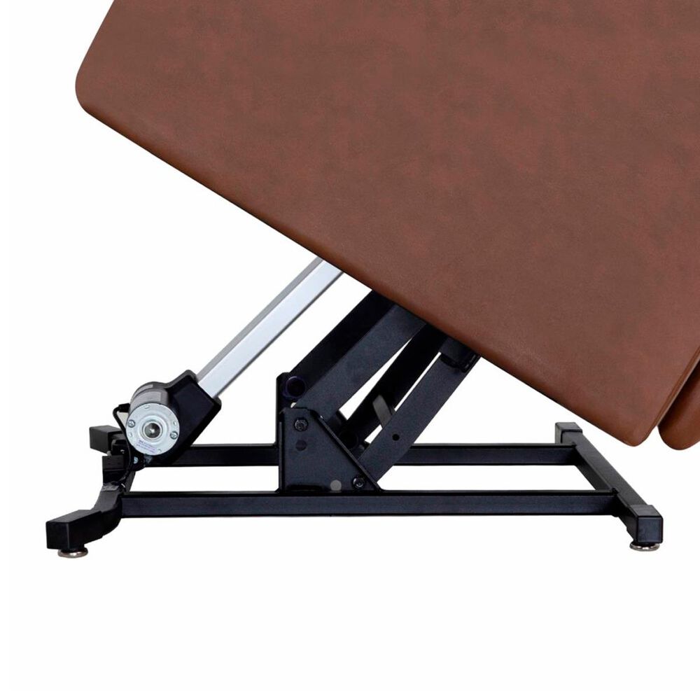 Moore Furniture Hewett Lift Recliner with Heat and Massage in Whiskey Brown, , large